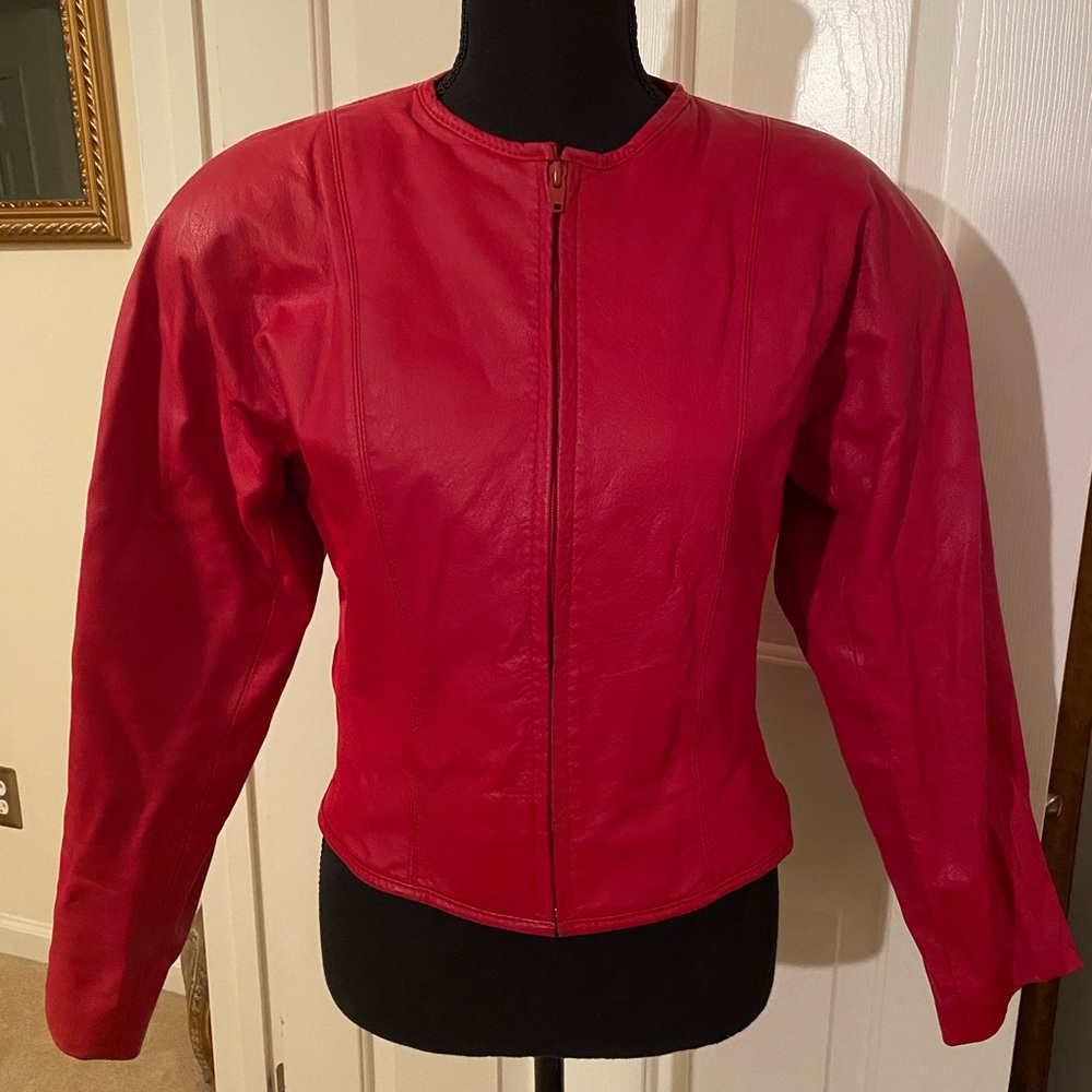 Red Leather Jacket